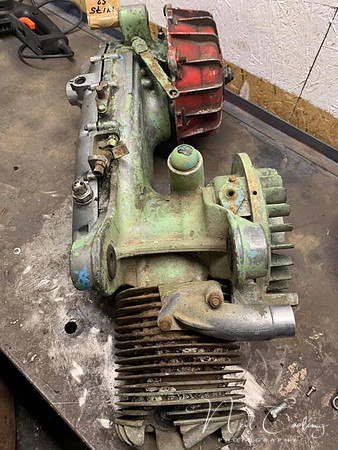IMG_1446 TV175/2 Engine before refurbished